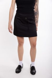 BELTED SKIRT
